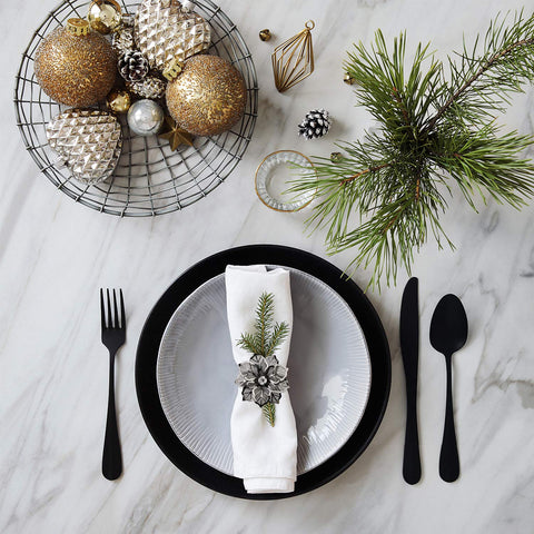 Picowe napkin rings care guide promotes gentle hand washing