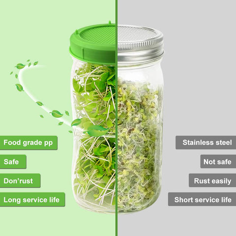 Picowe wide-mouth compatibility fits common mason jars