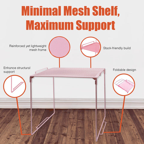 Piffny under-sink storage using metal mesh for compact organization