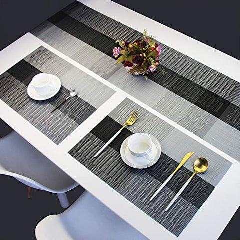 PIGCHCY durable vinyl and polyester mix provides quick drying and easy care.