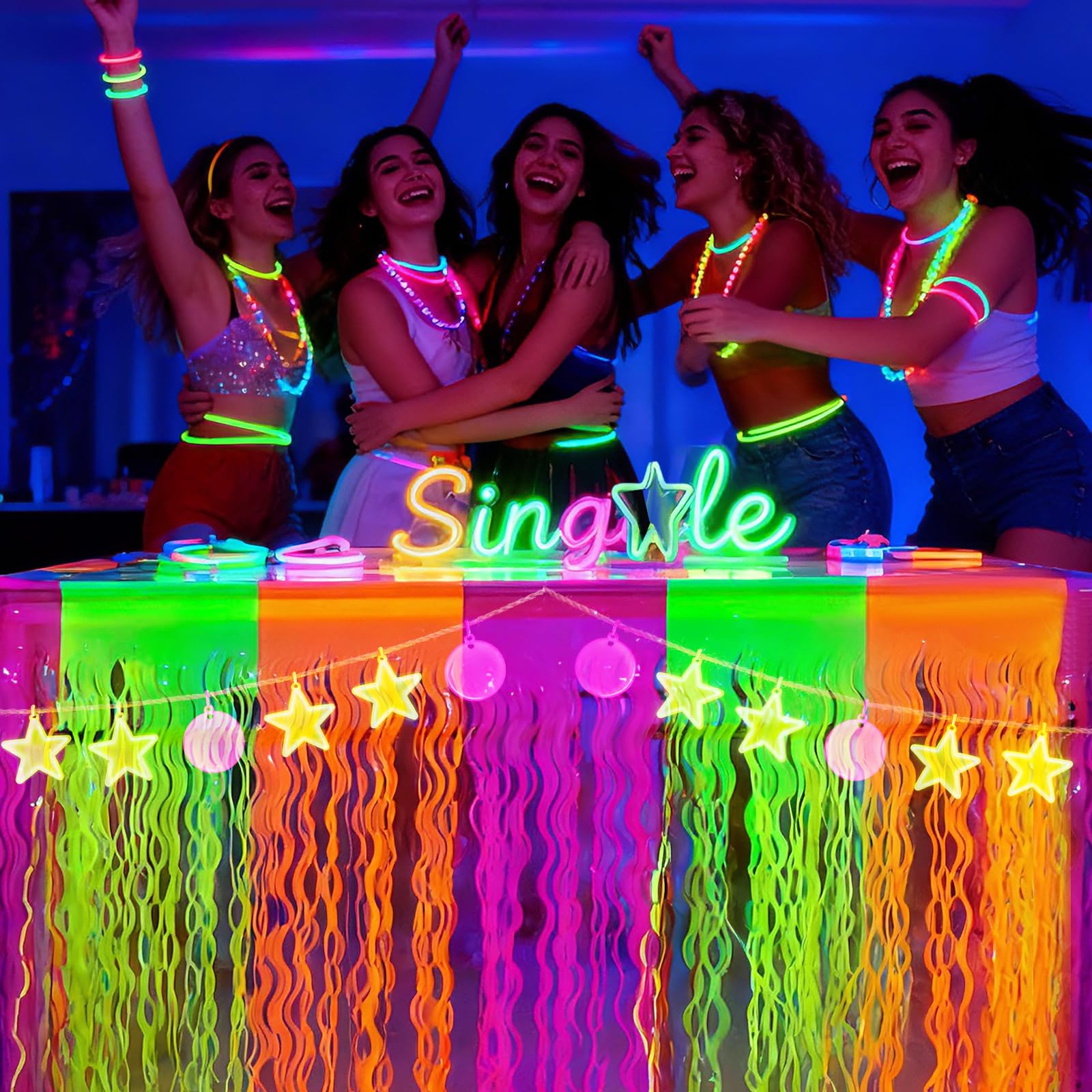 PIGETALE versatile party decoration setup for birthdays and celebrations.