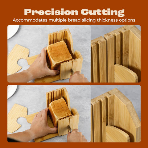 Piklohas bamboo base provides non-slip stability.