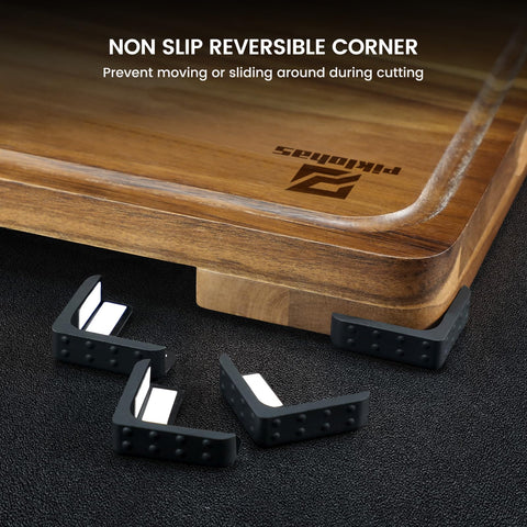 Piklohas cutting board stand organizer keeps kitchen neat and accessible.