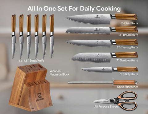 Piklohas FSC-certified wood holder supports sustainable kitchen organization.