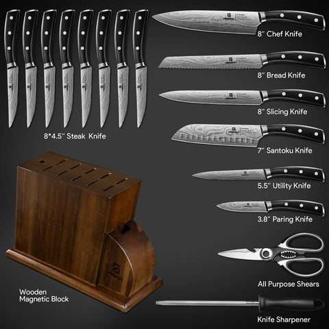 Piklohas kitchen block storage design keeps counters tidy and edge-safe.