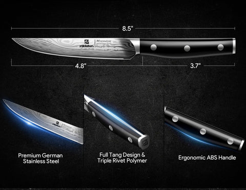 Piklohas ABS handles provide comfortable grip and reinforced strength