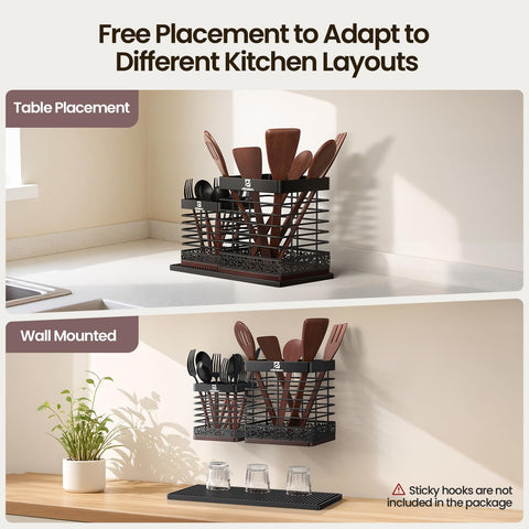 Piklohas drainage holes promote utensil hygiene and quick drying