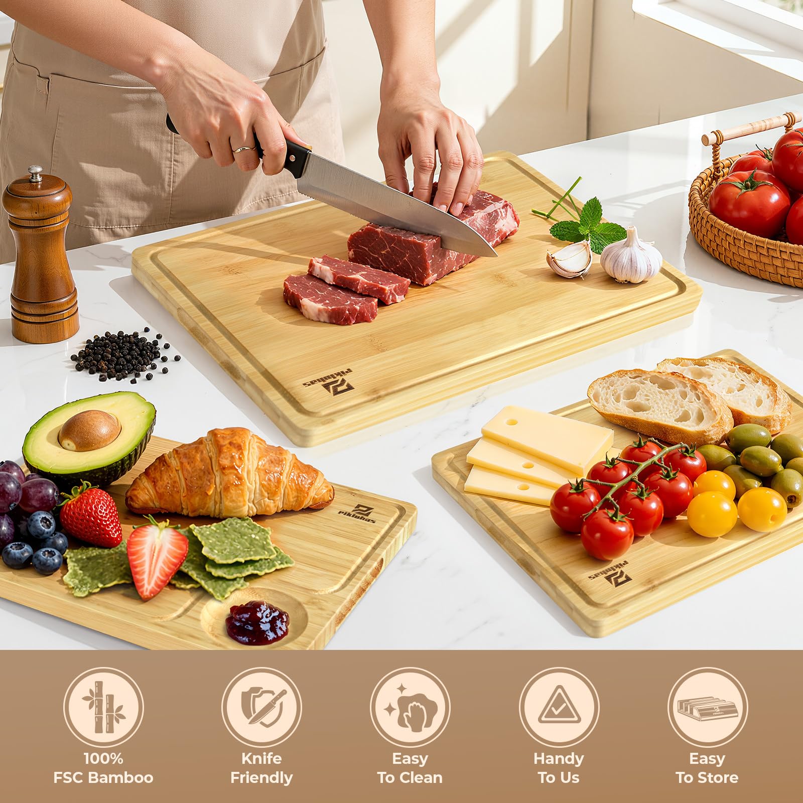 Piklohas vertical storage stand keeps boards dry and neatly organized
