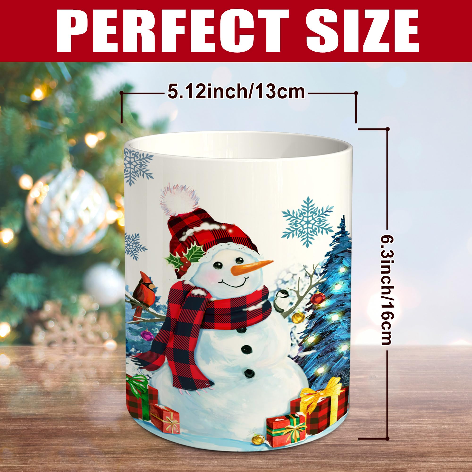pinata ornamented with snowflake design enhances holiday table setup