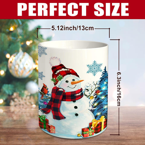 pinata ornamented with snowflake design enhances holiday table setup