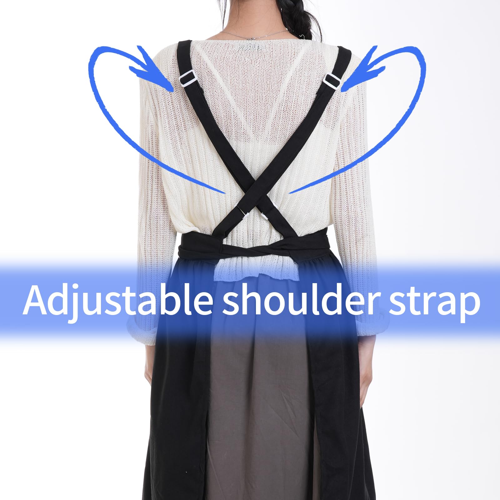Multi use apron for cooking gardening and crafts
