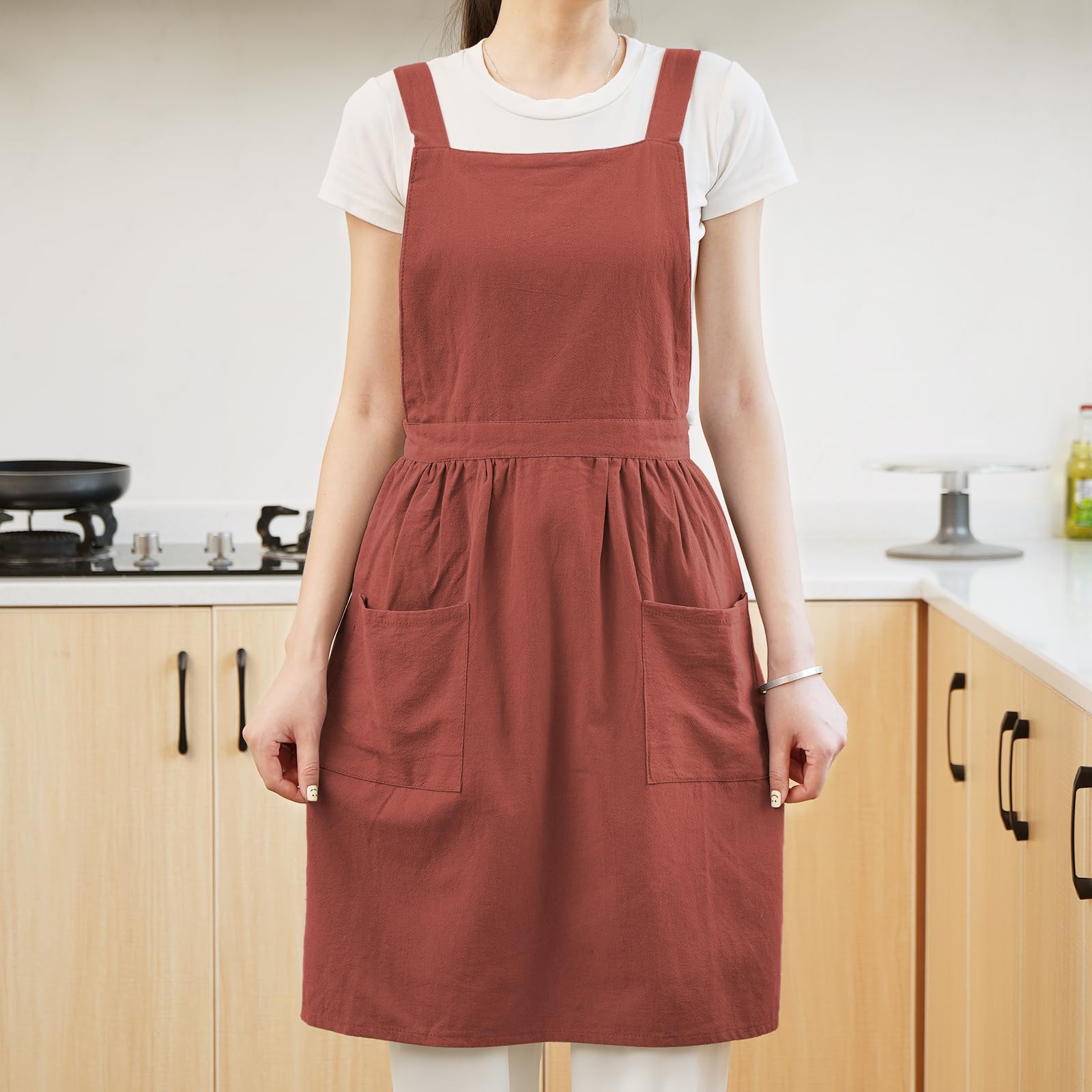 Pinknoke light breathable fabric closeup underscores easy-care, durable daily use.