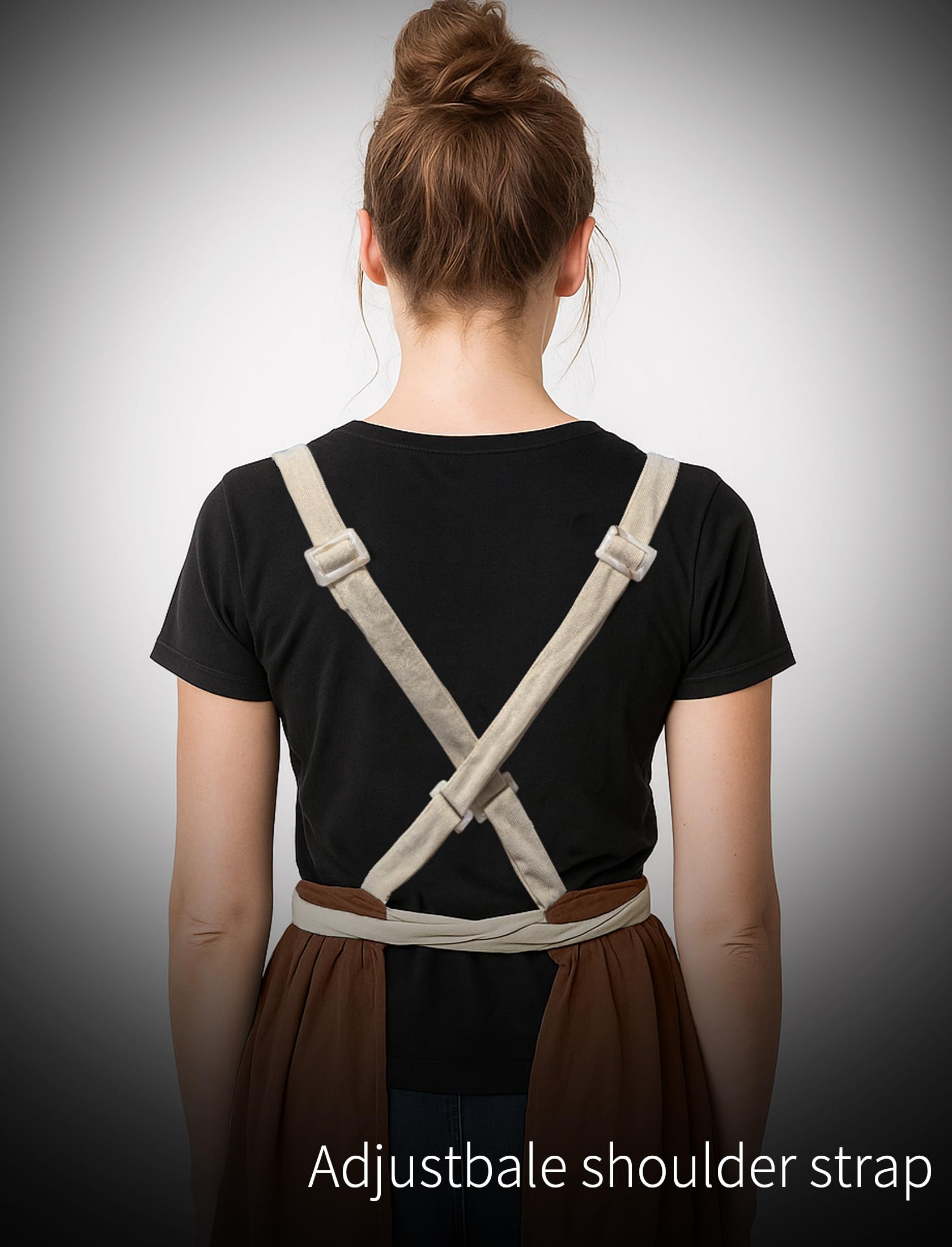 Pinknoke two pockets apron offering handy storage during tasks