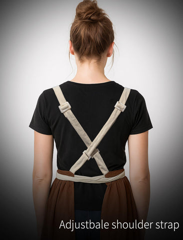 Pinknoke two pockets apron offering handy storage during tasks