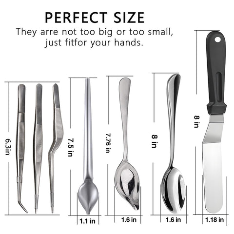 Pinovk offset spatula 6-inch highlighted for precise edges and even sauce distribution.