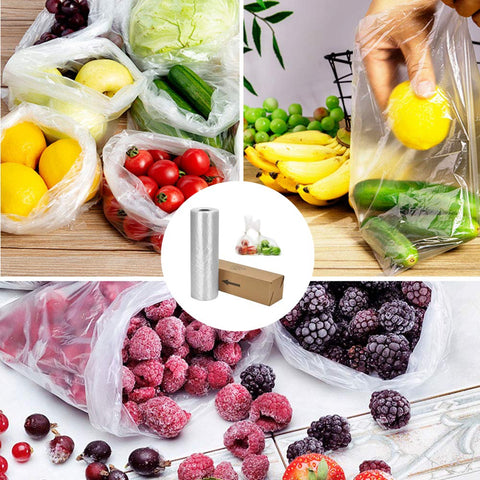 Pinshion bags are washable and reusable for groceries, bread, and produce.