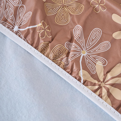 Pioggia holiday dining tablecloth adds tidy setup