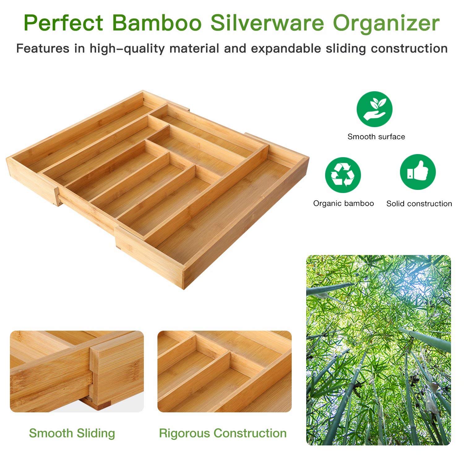Pipishell expansion mechanism shows easy width adjustment for different drawers.