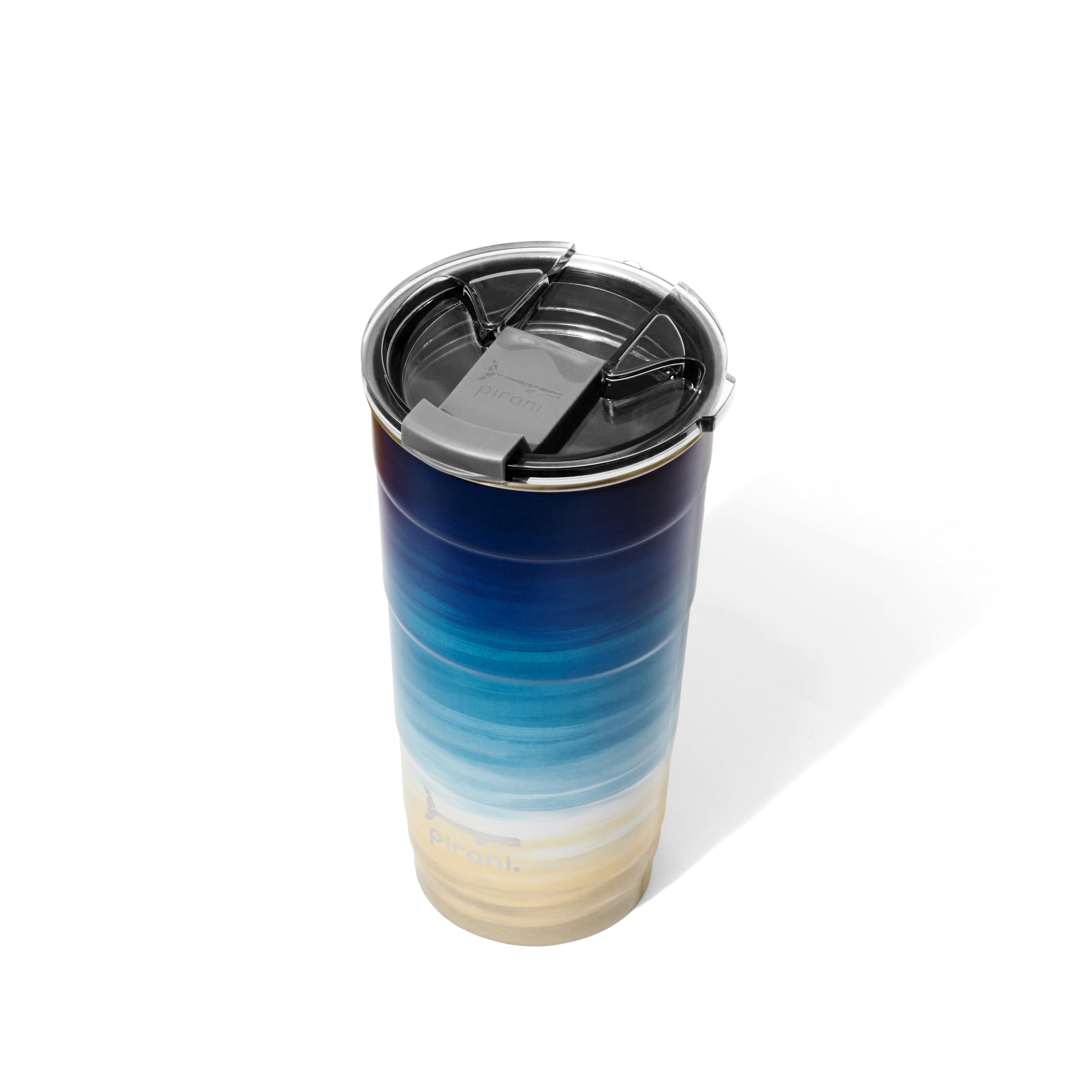 Pirani 2.0 Screw-On Lid with twist mechanism for secure, spill-free use