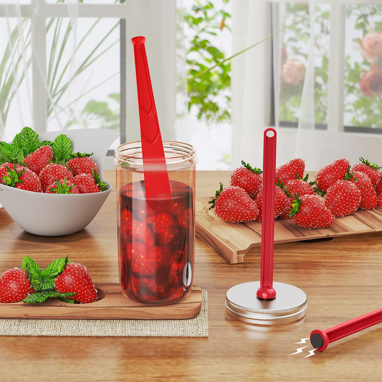 Pisol bubble popper releases trapped air for proper sealing