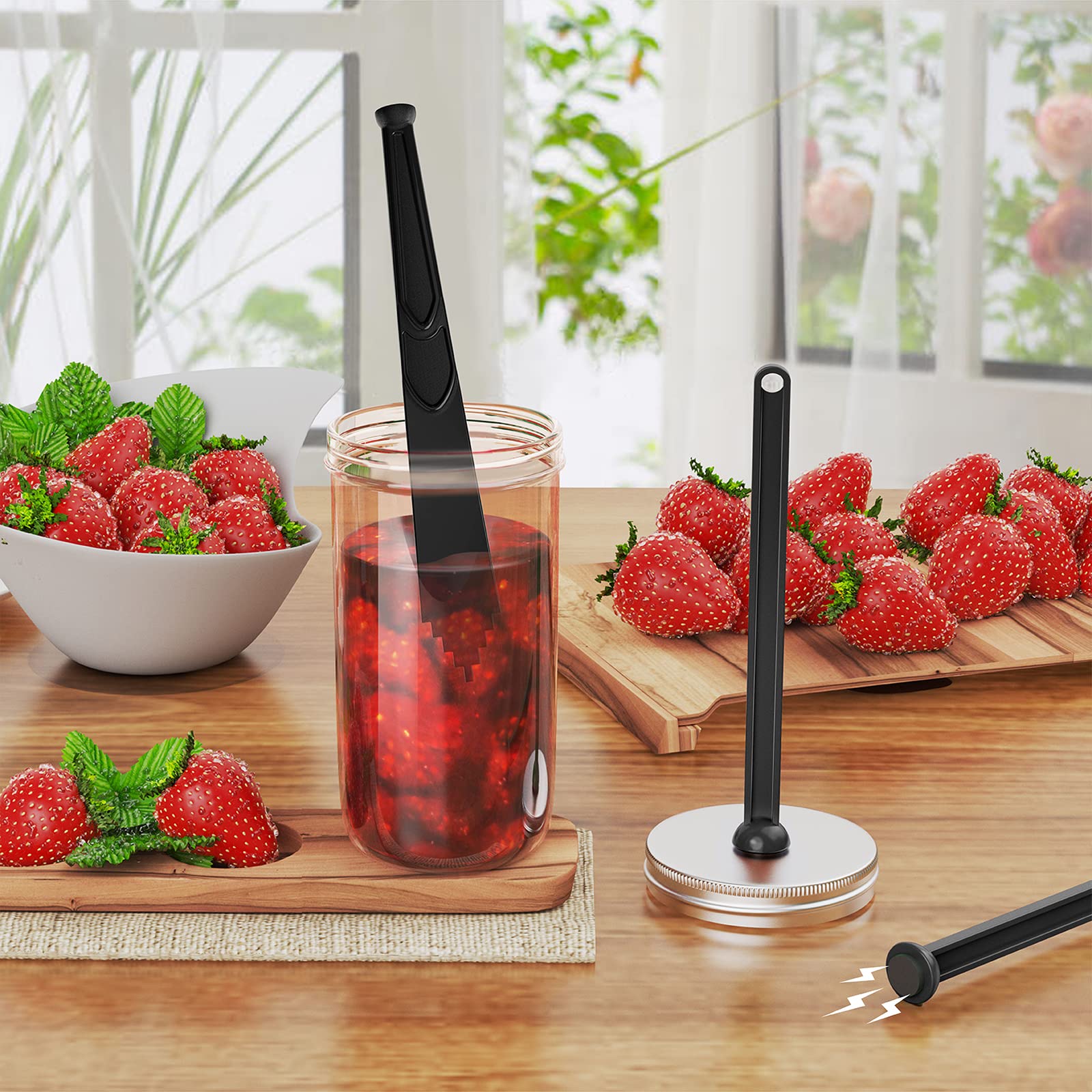 Pisol jar wrench simplifies tightening jar bands without slipping.