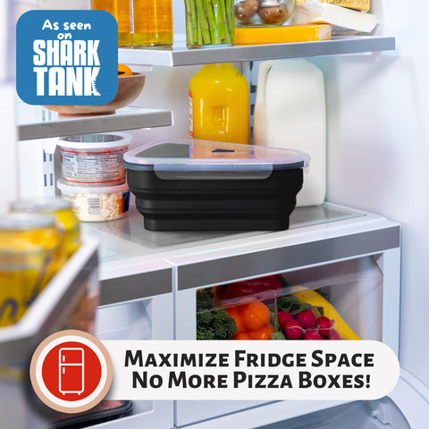 Pizza Pack airtight lid with vent to control moisture