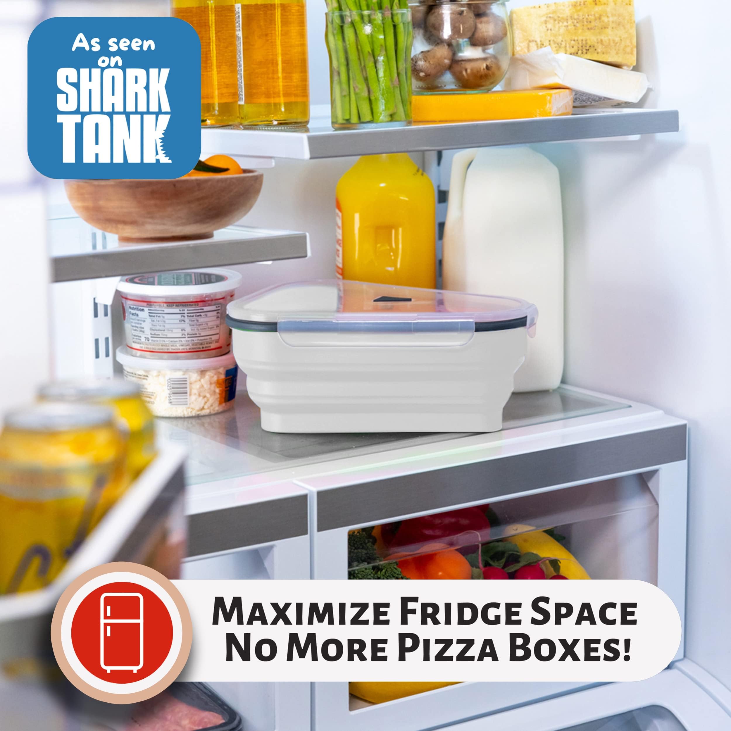 Pizza Pack vent option reduces condensation for crisper slices.