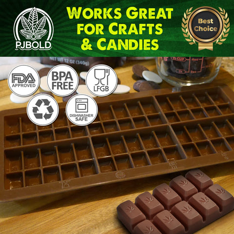 PJ Bold silicone leaf mold for fondant decorations and candies