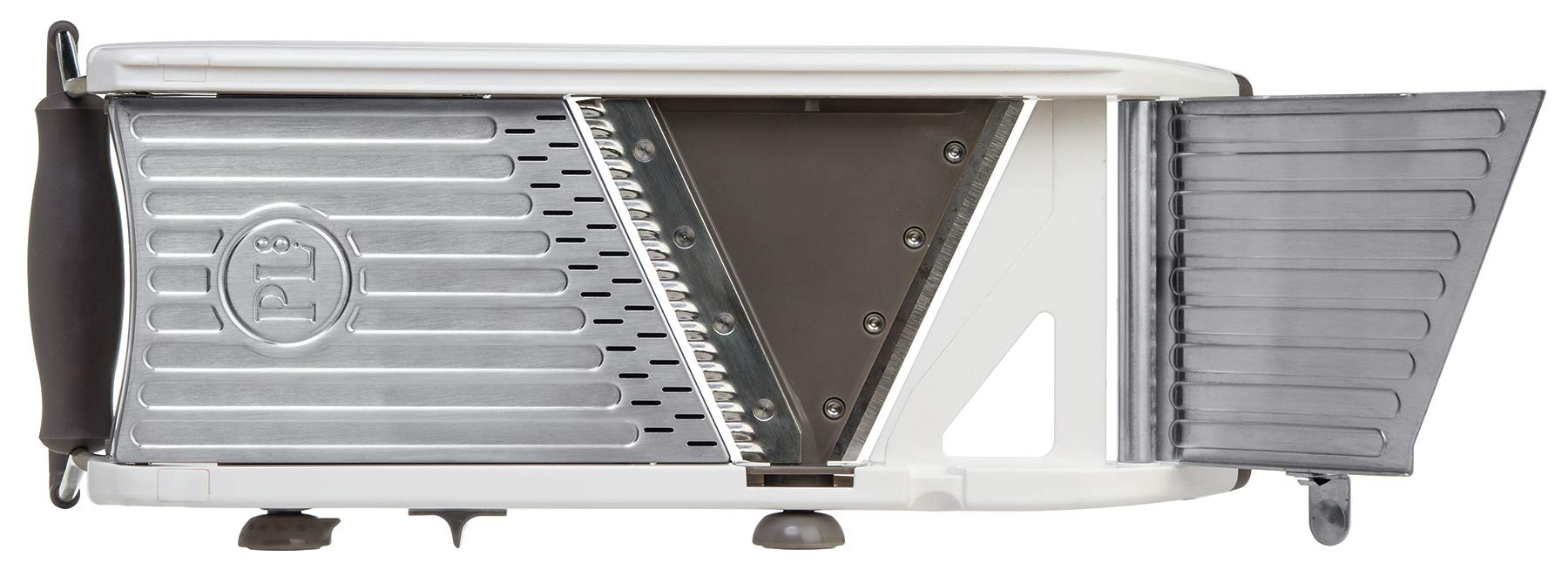 PL8 adjustable blade enables precise thickness control for consistent results.