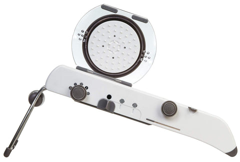 PL8 waffle blade creates decorative cuts for crispy fries and unique presentations.