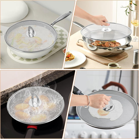PLACHIDAY space-saving set fits multiple pots and saves counter space.