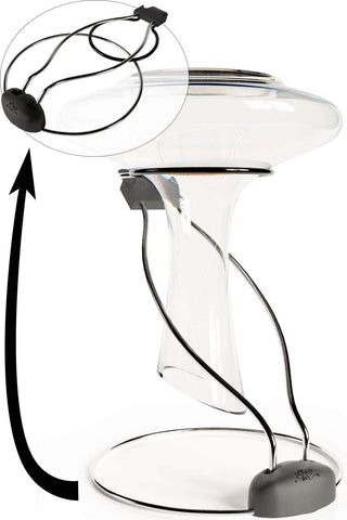 Plaisir de la Cave 2in1 wine decanter drying stand for fast spot-free drying