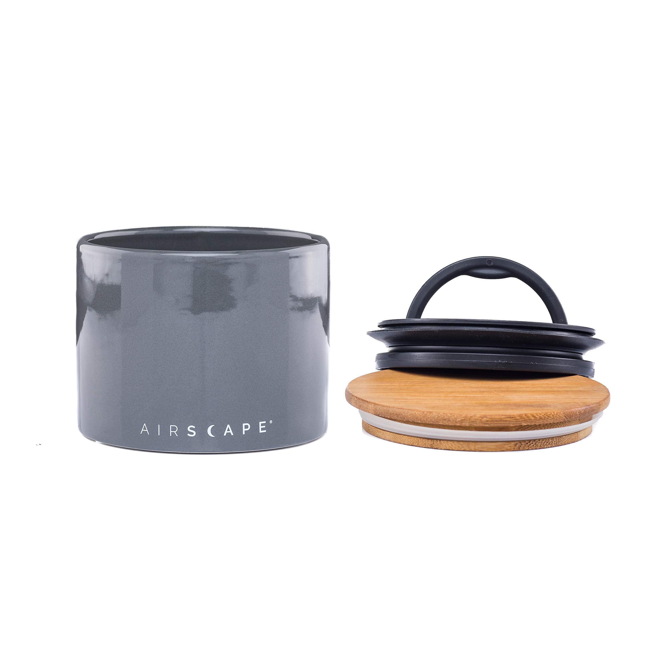 Planetary Design AirScape ceramic coffee canister preserves bean freshness and aroma