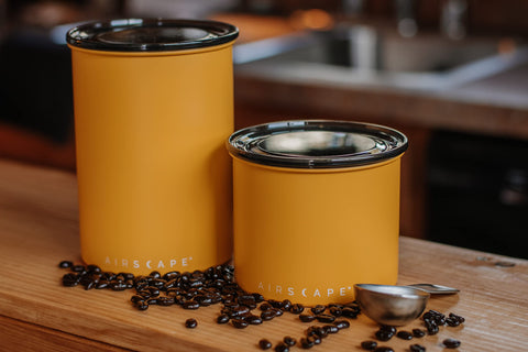 Planetary Design Airscape canister with UV-blocking steel and odor resistance.