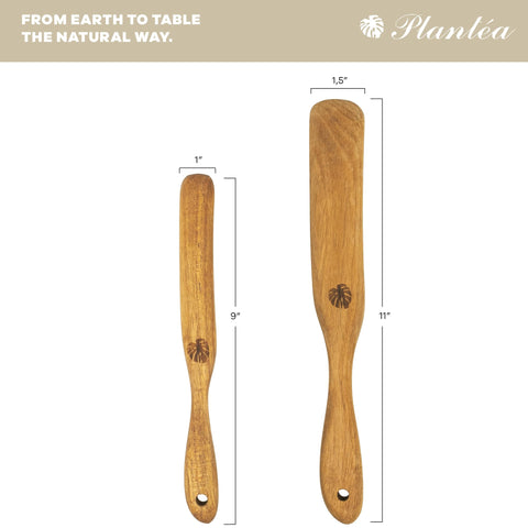 PLANTÉA eco-friendly spurtle for daily kitchen tasks.