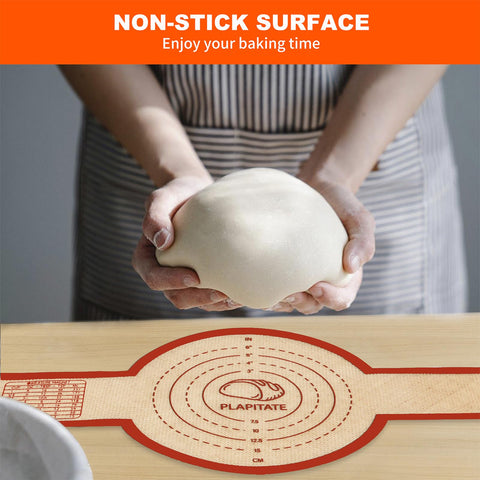 PLAPITATE bread sling features long handles for safer handling.