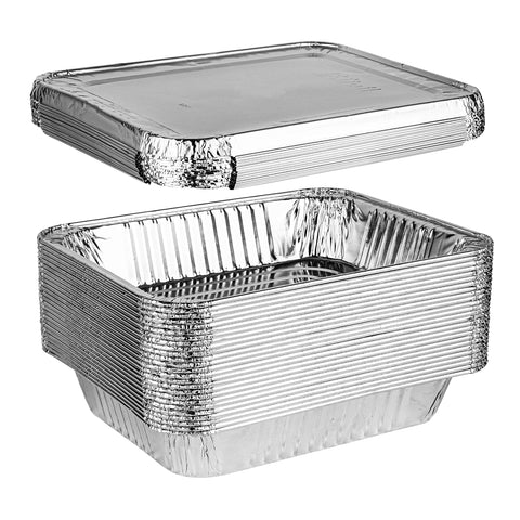 PLASTICPRO 9x13 aluminum pan ready for baking and easy cleanup.