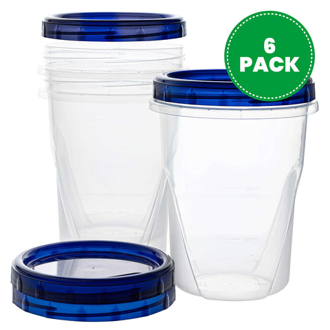 Clear bottom helps you see contents quickly, improving meal planning.