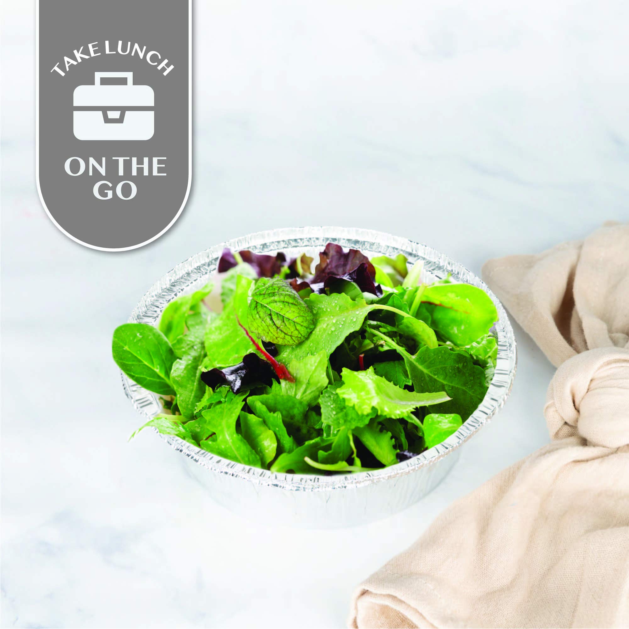 PlasticPro round pan with a flat bottom suitable for stable baking