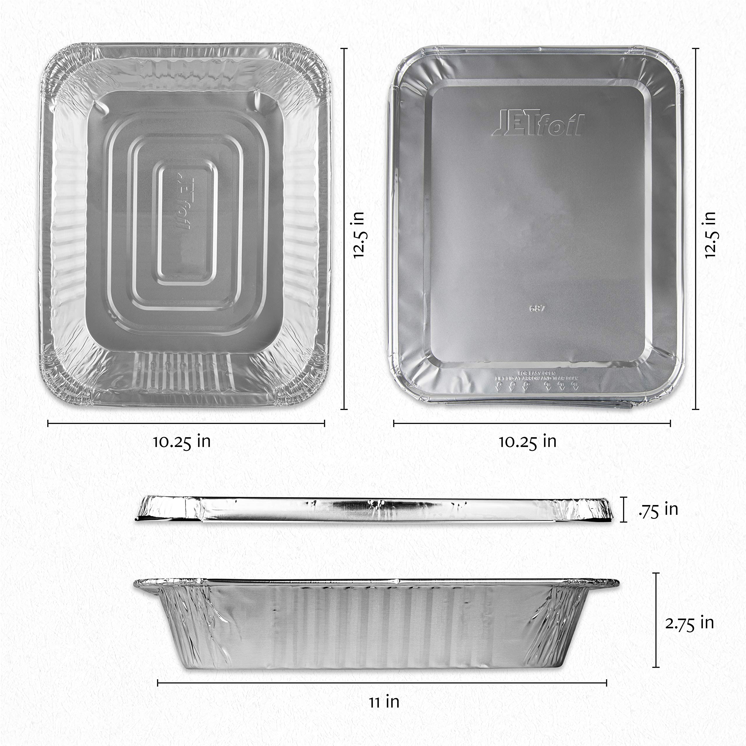 PLASTICPRO half-size steam-table pans ideal for catering and batch meals.