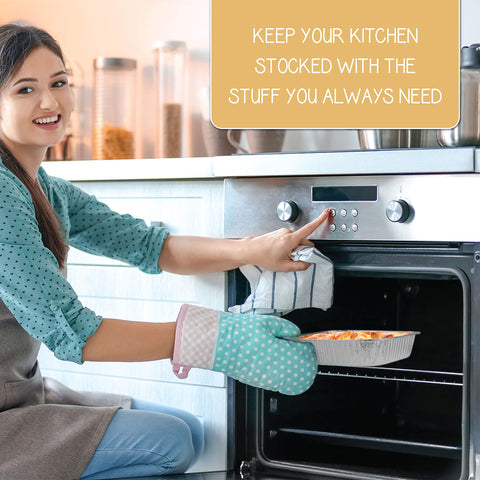 PLASTICPRO oven-ready aluminum pan for reliable heat distribution