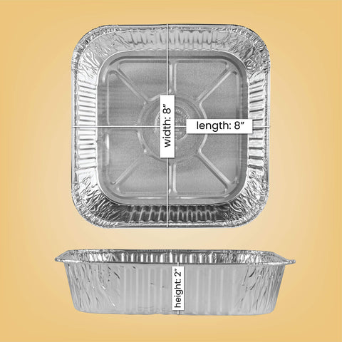 PLASTICPRO pack of 25 pans stacked, ready for quick storage and setup