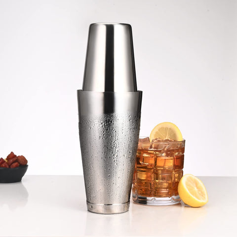 Plat Star Boston shaker with 18oz unweighted tin for quick mixing