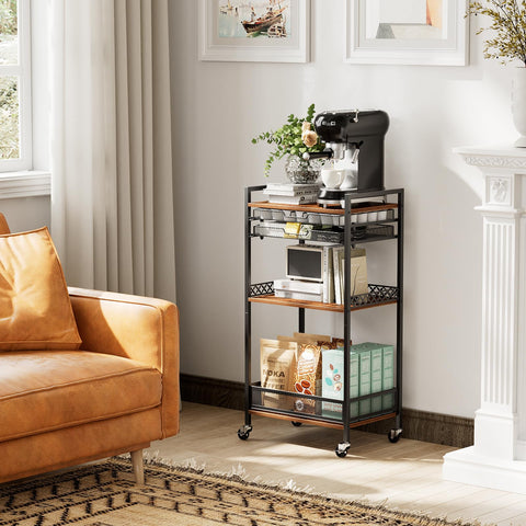Plaviya K Cup Holder Rack coffee machine area; keeps the espresso area tidy and accessible.
