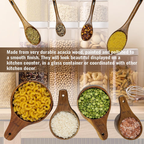 PLDNHZUA wooden set is a thoughtful gift for bakers and home cooks.