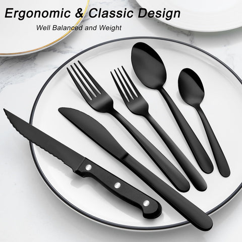 Pleafind steak knives deliver clean slices for hearty dinners.