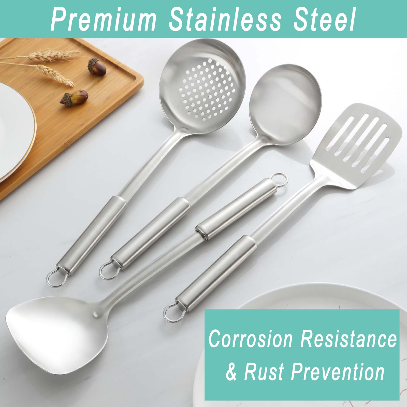 Pleafind dishwasher-safe utensils easy cleanup after meals.