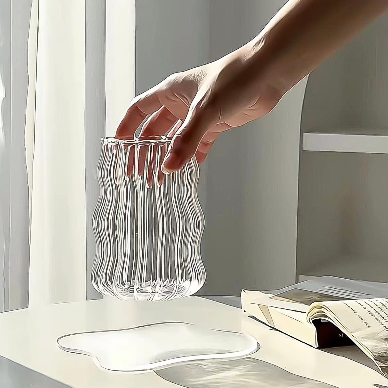Pletmin straw brushes 2pc keep glass straws clean for daily drinks