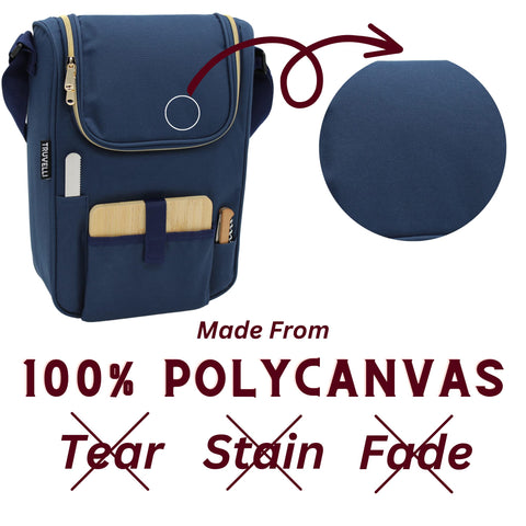 All accessories included and neatly stored for easy packing and setup