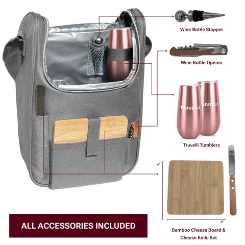 Plush Picnic Truvelli stopper attachment reseals bottles during outings